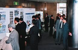 発泡スチロール技術開発テーマ パネル展示 画像